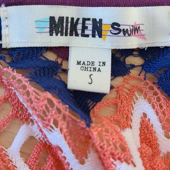 Vintage Sexy Crochet Swim Swimsuit Swimming Cover-Up Dress, Size Small - Picture 7 of 7